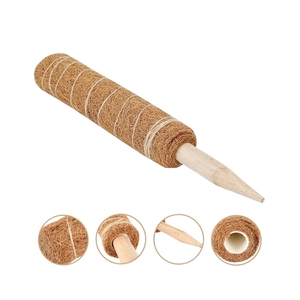 Pôles en fibre de coco écologiques haut de gamme, très demandés, de qualité supérieure, pour un support optimal et durable des plantes grimpantes, vente en gros - Product Image 1