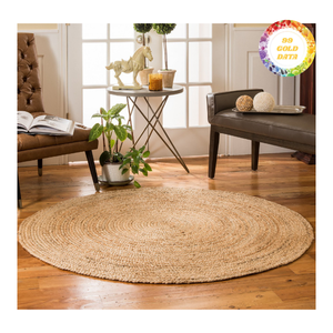 Tapis décoratif en jonc de mer, spécialité vietnamienne, pour la distribution mondiale professionnelle et les achats en gros - Product Image 2