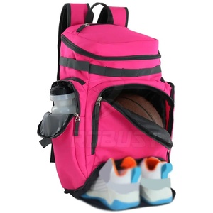 Sac à dos de basketball sur mesure de qualité supérieure pour hommes, en tissu doux, pour l'école, prix de gros, faible MOQ, avec sac à dos de basketball - Product Image 2