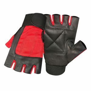 Made IN Pakistan Outdoor Unisex Anti-Skid Breathable Waterproof Lightweight Half Finger Gym <b>Gloves</b> Adjustable Wrist Strap Sports - Product Image 2