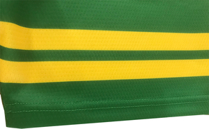 Camiseta Deportiva Unisex Transpirable de Poliéster Verde, Color Sólido, para Todas las Temporadas, Teñido Liso, Manga Corta, Corte Regular - Product Image 3