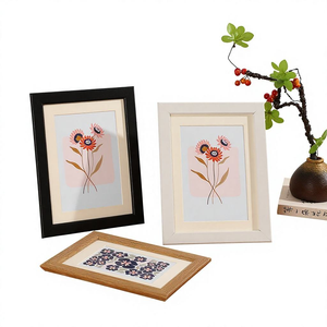Cadre photo en MDF en bois fait main, vierge, 5x7/6x8/10 pouces, format A4, style puzzle, en carton, pour table, décoratif, petit cadre photo - Product Image 2