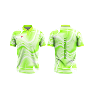 เสื้อกีฬา Pickleball Performance Sport Shirt – เสื้อยืดกีฬาระบายอากาศแห้งเร็วสำหรับการฝึกซ้อม USA Activewear - Product Image 2