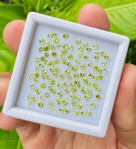Natural Peridot Faceted Loose Gemstone Green Cut Stone for Jewelry Making Wholesale Birthstone Supplier ZUBEDA GEMS <b>JEWELLRY</b> - Product Image 4