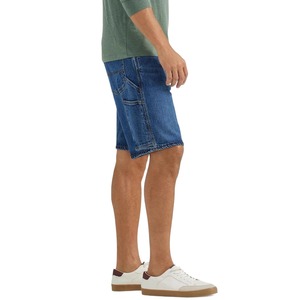 Jeans Personalizados para Hombre, Estilo Vintage, Rectos, de Algodón Transpirable, Lavables, Diseño Azul Cielo, con Botones y Remaches, para Primavera, Shorts Personalizados para Hombre - Product Image 1
