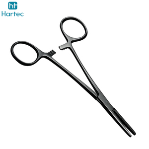 Pince de pêche en acier inoxydable noir mat à mâchoires droites, avec fonction de serrage, coupe-ligne et dégorgeoir, équipement de pêche - Product Image 4