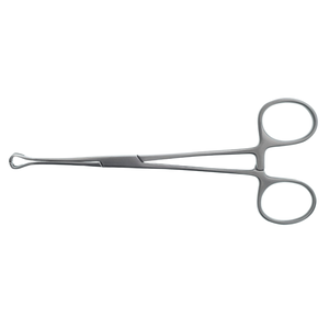 Pinzas Babcock de 5-1/2 Pulgadas con Mordazas Delicadas de 6 mm de Ancho, Pinzas Quirúrgicas Atraumáticas de Acero Inoxidable, Instrumento Médico - Product Image 2