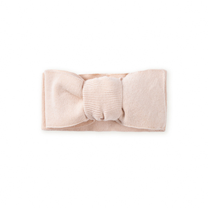 Manufacturer 100% Cotton Solid Color Casual Baby Bow Headband Kids Bowknot Headwrap 110cm Custom Packaging Accessory - Product Image 3