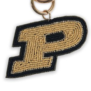 Fashionable Beaded Embroidery Keychain For Gift Creative Seed Beads Handmade Keychain Craft Item - Product Image 3