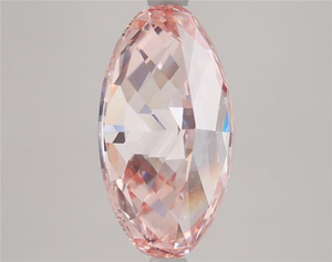 MOVAL Diamant rose vif fantaisie de 4,34 ct, VVS2, ovale, certifié IGI, cultivé en laboratoire, pour la fabrication de bijoux - Product Image 5