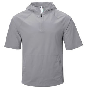 เสื้อแจ็คเก็ตเบสบอลและซอฟต์บอลแบบมีลายสปริงตามสั่ง น้ำหนักเบา กันลม อุ่นสบาย รับผลิตตามแบบ OEM พร้อมโลโก้ทีม สำหรับผู้ชาย - Product Image 3