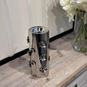 Quemador de Incienso Moderno de Metal, Mabkhara, para Bakhoor y Oud Árabe, Diseño Cilíndrico de Acero Inoxidable, Estilo Dubái, Decoración de Lujo para el Hogar - Product Image 1