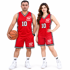 Maillot de basketball personnalisé 220g 100% polyester séchage rapide imprimé par sublimation avec nom du joueur, taille élastique, sans manches, pour homme - Product Image 5