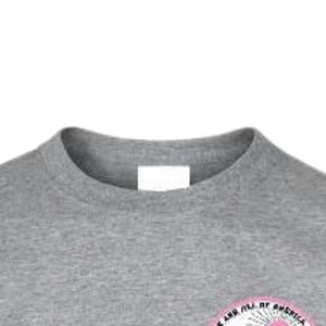 T-shirt à manches courtes et col rond gris chiné pour tout-petit avec petit motif graphique, idéal pour la maternelle et le quotidien, vêtement confortable - Product Image 2