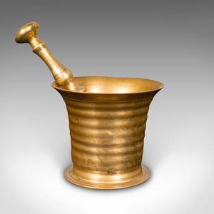 ครกและสากทองเหลืองราคาขายส่ง ครกทองเหลืองแบบใหม่ ดีไซน์สวยงาม ราคาไม่แพง - Product Image 4