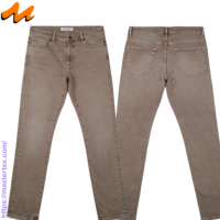 Pantalon décontracté slim pour homme, couleur unie, coupe droite, taille mi-haute, en Spandex/Coton, protection UV, respirant, pour usage quotidien, vêtement d'hiver