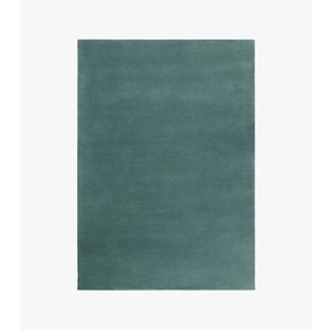 Deep Blue woolen Area Rug| Plain Hand Tufted Premium Wool Carpet Soft Contemporary Living Room Bedroom Decorative <b>Floor</b> Covering - Product Image 5