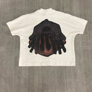 Streetwear personnalisé T-shirt à col rond en coton pour hommes avec un design décontracté et des graphiques imprimés pour la vente en gros - Product Image 3