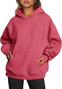 Sudadera con Capucha Oversize Unisex al por Mayor 2026, de Color Liso, con Bolsillo de Forro Polar, Ajuste Regular, para Otoño, 100% Algodón - Product Image 3