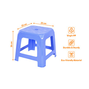 Wholesale Durable Plastic Chairs Thickened & Stackable <b>Small</b> <b>Stools</b> for Street Cafes, Tea Shops & Household Use - Product Image 1