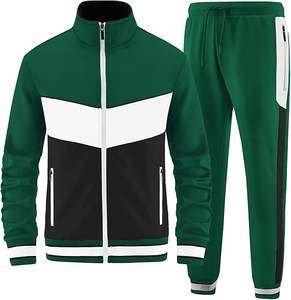 Nuevo Chándal Deportivo Premium Tech Fleece 2026, 500g, Poliéster, Chaqueta con Cierre Completo, Pantalones Jogger, Logotipo Bordado Personalizado, Transpirable - Product Image 3