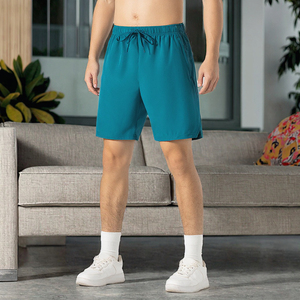 Shorts de course pour hommes à séchage rapide, respirants, imperméables, taille haute élastique, pour entraînement sportif et fitness, avec cordon de serrage en toile - Product Image 3