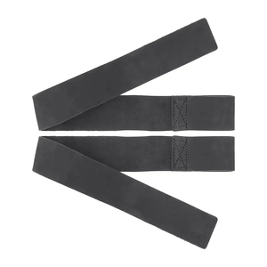 Heavy Duty Leather Nylon Neoprene Gym Workout <b>Straps</b> <b>for</b> Weight <b>Lifting</b>-Lightweight Non-Slip Adjustable Customizable Unisex - Product Image 5