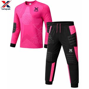 Cheap Customized High Quality Heat-<b>Transfer</b> Printing Quick Dry Football Goalie Uniforms Sports Wear Pink Shirt Polyester - Product Image 2