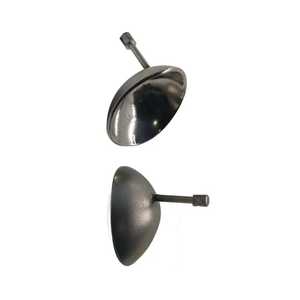 Protège-œil corneal en acier inoxydable manuel 29x21mm, protecteur laser avec poignée en acier, marquage CE, garantie de deux ans, kit d'instruments - Product Image 1