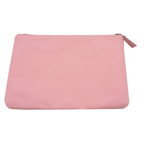 Toile coton matelassé petite pochette pliante personnalisée voyage fermeture éclair maquillage trousse cosmétique pour femmes - Product Image 6