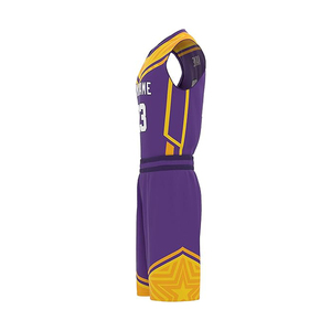 Customized Basketball Uniform Set for <b>Men</b> & Youth Personalized Printed Jersey with Name Number & Team Logo - Product Image 2