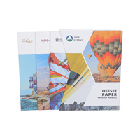 Service d'impression de livres brochés de haute qualité, directement de l'usine, tout-en-un, avec reliure agrafée, impression de brochures personnalisées