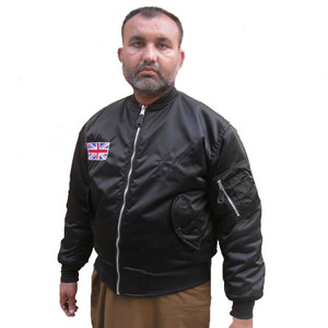 RBI MA1 Bomber <b>Jackets</b> MA1 Flight <b>Jackets</b> Nylon <b>Pilot</b> <b>Jackets</b>-Unisex Long Sleeve Airline - Product Image 4