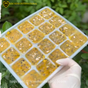 เสาวรสแช่แข็งบริสุทธิ์ 100% ยี่ห้อคิมมิน บรรจุภัณฑ์แบบแพ็คใหญ่ อายุการเก็บรักษา 24 เดือน ผู้จัดจำหน่ายจากเวียดนาม - Product Image 5