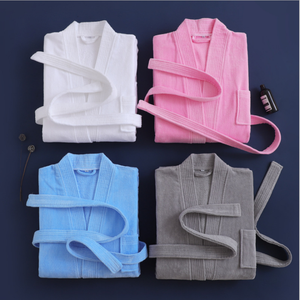 Albornoz de Terciopelo para Invierno Nesta Sports, 100% Algodón, Albornoz Cálido Tipo Kimono para Hombre, para Hotel y Spa - Product Image 5