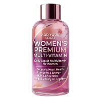 Multivitamines liquides pour femmes en marque privée |   Complément alimentaire premium |   Fabricant OEM en gros