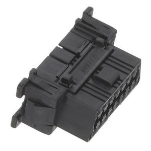 ฝาครอบกันฝุ่นสำหรับปลั๊กวินิจฉัยรถยนต์ OBD 16 พิน รุ่น TE 179631-2  12146933 ตัวเชื่อมต่อปลั๊กท้าย วัสดุ PA66 - Product Image 2