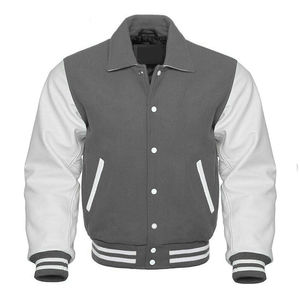 Nueva Chaqueta con Capucha de Lona Casual de Invierno para Hombre, Estilo Varsity, Reversible, con Cierre Frontal, de Secado Rápido, Personalizable, Servicio OEM de Alta Calidad - Product Image 1
