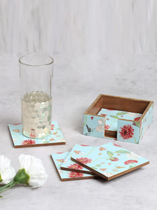 Posavasos Florales 3D Hechos a Mano para el Hogar, Bodas o Uso Decorativo para Té/Café por blossom craft india - Product Image 2