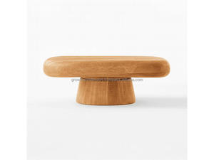 Table basse en béton de forme organique avec piétement sculptural, table centrale moderne pour intérieur et extérieur, mobilier design sur mesure - Product Image 6