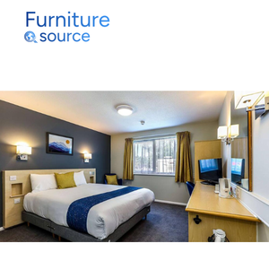 Ensembles de chambre à coucher d'hôtel en bois contemporains Days Inn Mobilier durable et abordable Casegoods Design Usine de fabrication du Vietnam - Product Image 1