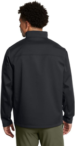 Chaqueta Casual de Invierno para Hombre, Cortavientos y Ajustada, en Color Negro, con Capucha y Diseño de Tela Moderno - Product Image 5