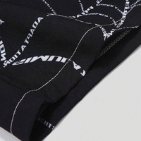 Conception personnalisée, confortable, écologique, décontracté chic, imprimé toile d'araignée pour homme, 100% polyester, respirant, séchage rapide, haute qualité