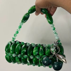 Bolso de mano creativo con cuentas de cristal, muy vendido, nuevo y a la moda, para fiestas, bodas y eventos para damas. - Product Image 1