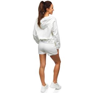 Survêtement de gymnastique pour hommes, vêtements de Jogging, compression, sweat à capuche et short personnalisés avec fermeture éclair - Product Image 6