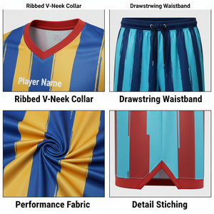 Ensembles d'uniformes de football sur mesure avec impression par sublimation, nom de l'équipe appliqué, 100% polyester, prix de gros, maillot de football - Product Image 6