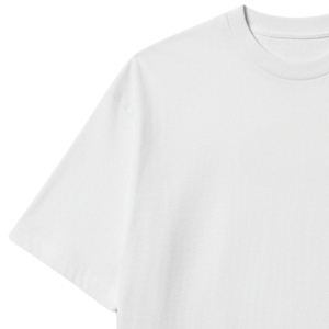 Camiseta de Algodón Extra Grande para Hombre, Estampado de Microtexto, Estilo Urbano, Manga Corta, Informal, a la Moda, Fabricante OEM - Product Image 3