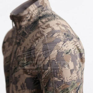 Nouvelle arrivée : veste de chasse isolante pour homme avec col montant, fermeture éclair intégrale et doublure chaude pour les activités hivernales en plein air - Product Image 5