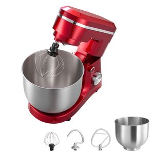 Impastatrice Elettrica da Cucina 300W, Mixer da Banco 4.4QT+6QT, 10 Velocità, Testa Inclinabile, Ciotole in Acciaio Inox per Impastare, 6L - Product Image 1