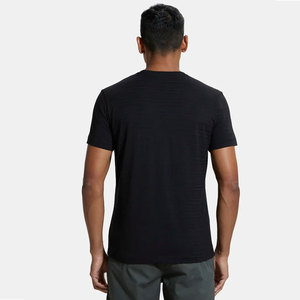 T-shirt à col rond en coton Supima super peigné pour homme, ultra léger, en laine mérinos - Product Image 3